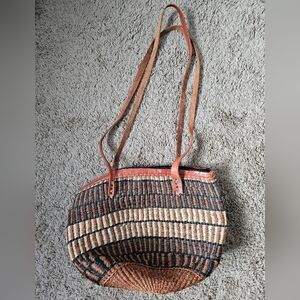African Sisal Shoulder Bag